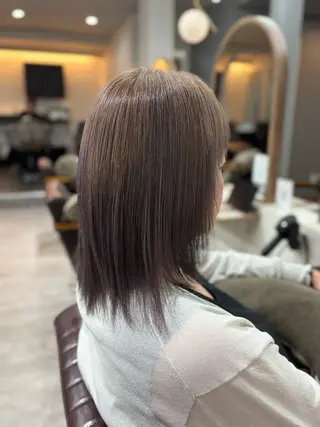 ミディアム 高橋 心のヘアスタイル