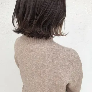 ミディアム カラー ヘアアレンジ 酸性縮毛矯正🧴韓国 レイヤー/髪質改善のヘアスタイル