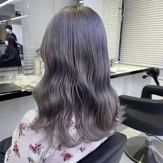 セミロング ♡上品韓国髪♡ブラ ウン/SAYATOのヘアスタイル