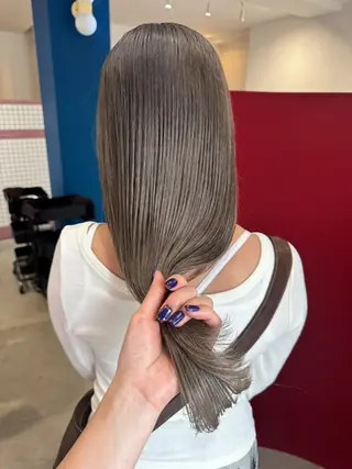 カラー YOKE 桃山台 SAKI♩ ܸのヘアスタイル