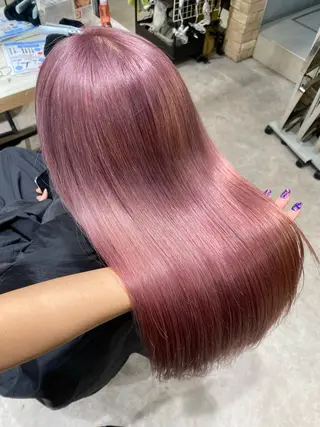 ロング 🌸cocomi🌸 透明感カラー🩶パリのヘアスタイル