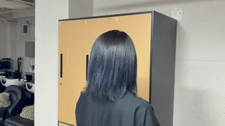 ミディアム tokute 中野真咲🐺のヘアスタイル