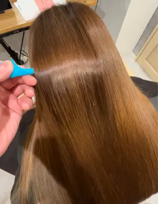 ロング ♣️似合わせカット 艶髪カラーYUUGAのヘアスタイル