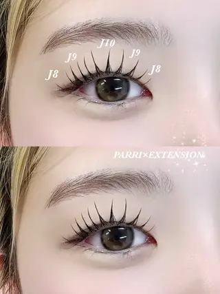 マツエク・マツパ 💠西山 果琳💠のマツエク・マツパデザイン