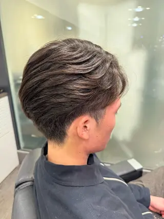 ミディアム メンズ 門脇 拓海のヘアスタイル