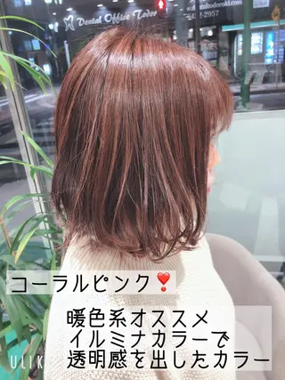 ミディアム カラー ヘアアレンジ メンズパーマ特化/ KAORU/店長のヘアスタイル