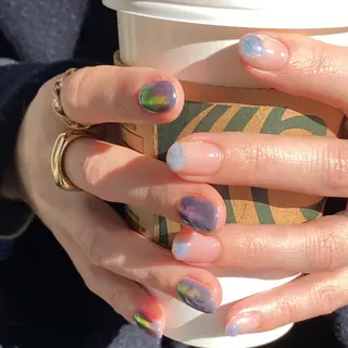 ネイル nail room clear. パラジェル所属・sode shioriのネイルデザイン