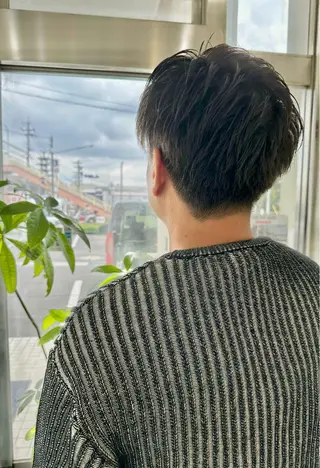 ショート メンズ 中川 卓のヘアスタイル