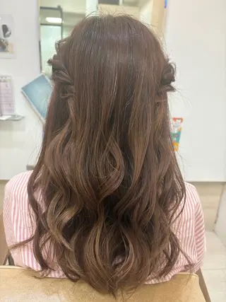 栗田 優月のヘアスタイル