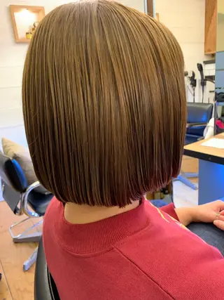 ショート カラー Lagom なかだのヘアスタイル