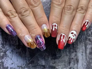 ネイル おうちのネイルサロン konpeiTou〜こんぺいとう〜所属・おうちのネイルサロン KonpeiTouのネイルデザイン