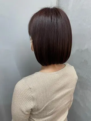 ミディアム カラー 女性リピ90%🍨 🩷佐藤みずきのヘアスタイル