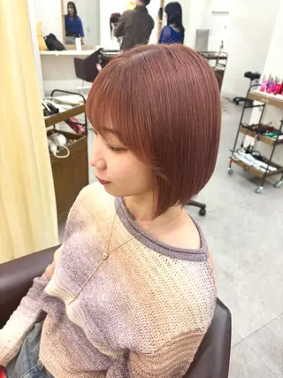 ショート Haruka✄﻿ 透明感カラー🫧🌙のヘアスタイル