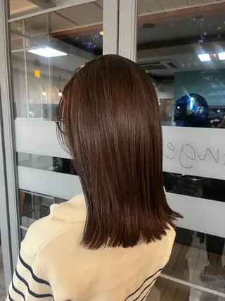 セミロング レディースカット 金山/hina🍃のヘアスタイル