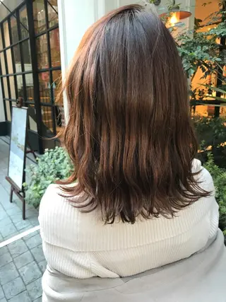 ミディアム LOMA🇰🇷 銀座クボタのヘアスタイル