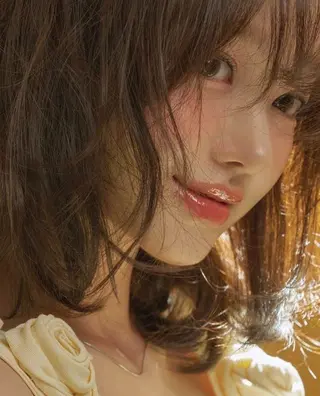 セミロング カラー 表参道/赤み無し 透明感 colorのヘアスタイル