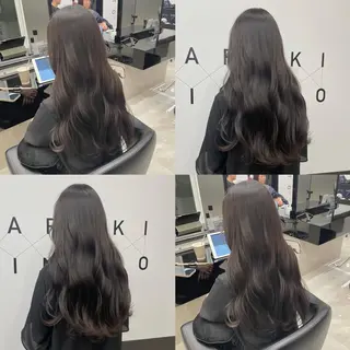 ロング カラー HARUKI MINATO Japan SENDAI所属・🌈【透明感・韓国 ヘア】がっきー🌈のヘアスタイル