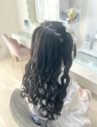 ロング ヘアセット/金山 佐野 妃都美のヘアスタイル