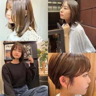 ミディアム Yusuke ユウスケのヘアスタイル