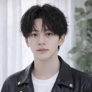 メンズ 表参道フェザーパーマ ニュアンスパーマのヘアスタイル