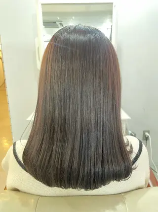 セミロング カラー 🌷デザインカラー 🌷渡辺玲奈のヘアスタイル