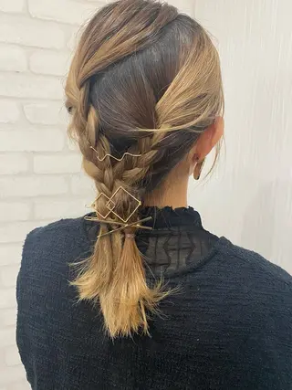 セミロング nikohair CHIKAのヘアスタイル