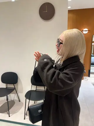 カラー yiye青山店所属・無料カットモデル /yuukaのヘアスタイル