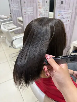 ミディアム カラー 🌻髪質改善カラー 🌻Yunaのヘアスタイル