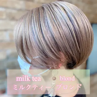 ショート カラー Re.ly所属・🦄Re.ly代表 灰野壮🦄のヘアスタイル