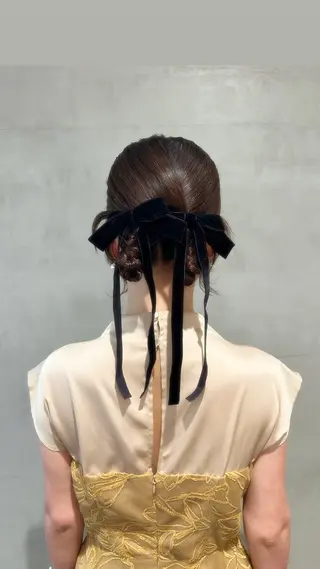 ロング ヘアアレンジ タナカ カナ🫧のヘアスタイル