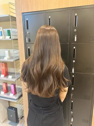 ロング カラー hair&fashion shiomiH所属・明賀　瞳 /みょうが　ひとみのヘアスタイル