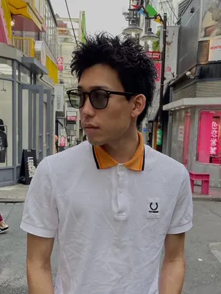 メンズ 横浜/ショート/ レイヤーカットのヘアスタイル