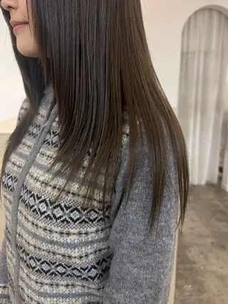 ロング カラー Terve. 梅沢 彩菜美のヘアスタイル