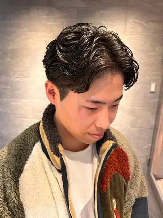 パーマ メンズ Yamada Ami🪐のヘアスタイル