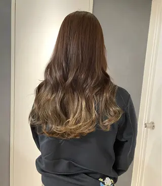 ロング カラー 堀江/艶髪/透明感 カラー/NENE🫧のヘアスタイル