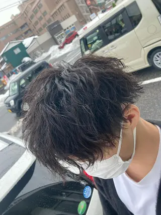パーマ メンズ パーマが得意な【最高 悠斗】のヘアスタイル