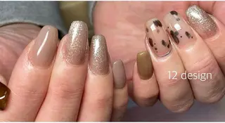 ロング ネイル 12 designのネイルデザイン