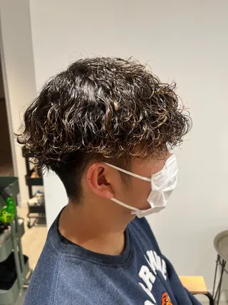 ショート パーマ メンズ メンズカットパーマ ✂️ JOYAのヘアスタイル