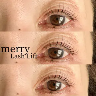 マツエク・マツパ merry Lash Liftのマツエク・マツパデザイン