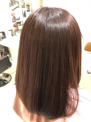 セミロング カラー OAK中目黒 Kazukiのヘアスタイル