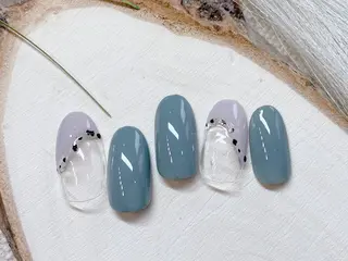 ネイル トップネイリスト Ribbon立川店のネイルデザイン