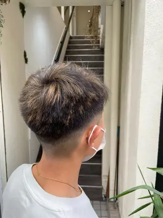 カラー メンズ silk🕯 hikaruのヘアスタイル