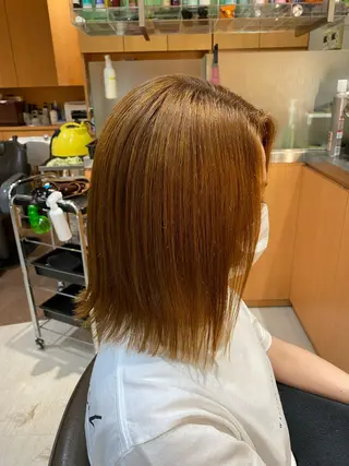 ミディアム パーマ 🟢NEGi🟣 🫧髪質改善のヘアスタイル