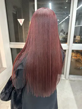 ロング カラー AYAKASA 暖色カラー/レイヤーのヘアスタイル