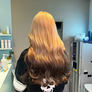 ロング カラー ブリーチカラー 🩵MIZUKIのヘアスタイル