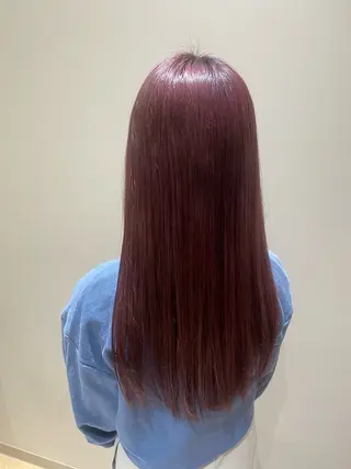 カラー 黒島優香🦋 /縮毛矯正/髪質改善のヘアスタイル