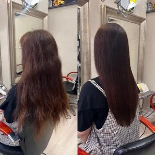 ロング ✨髪質改善・縮毛矯正 専門美容室マーベルのヘアスタイル