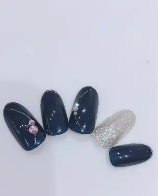 ネイル 北浦和 自爪育成ケアのネイルデザイン