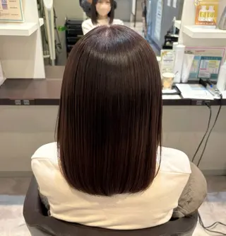 セミロング 山下 ちひろのヘアスタイル