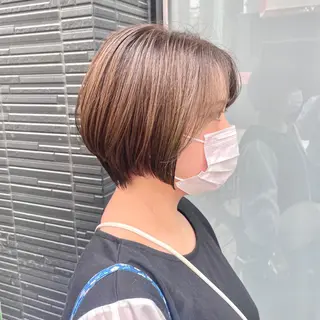 ショート カラー ショート/ボブ 🌟齋藤ほのかのヘアスタイル